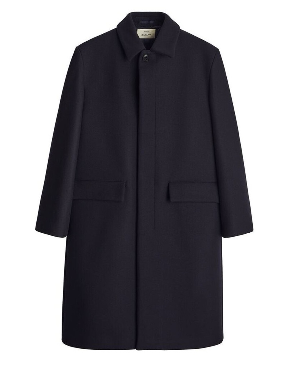 ZARA‎ Wool Blend Long Overcoat 🧥 Men’s Medium